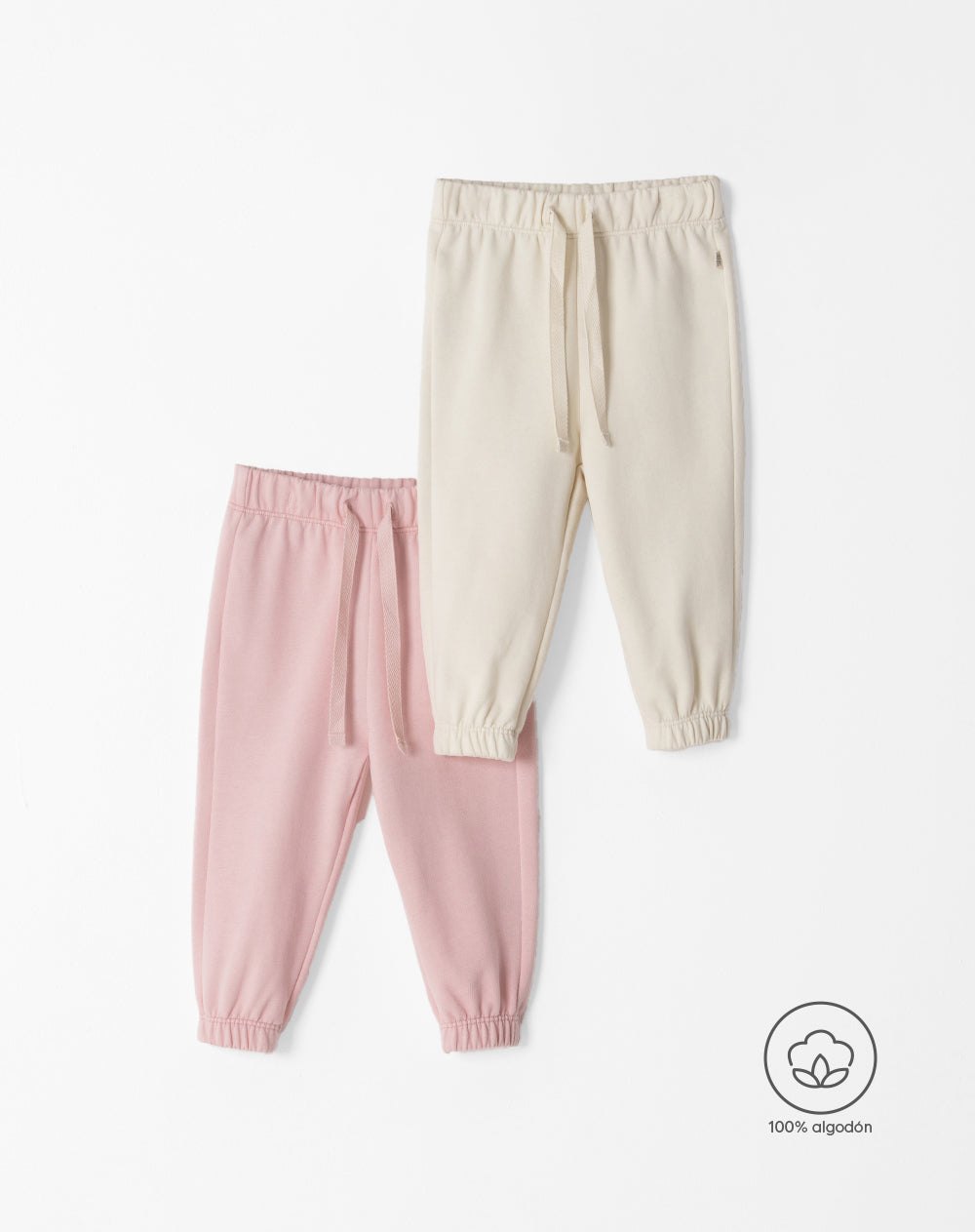 Jogger Babyfresh Algodón x2 Unidades para Bebé Niña