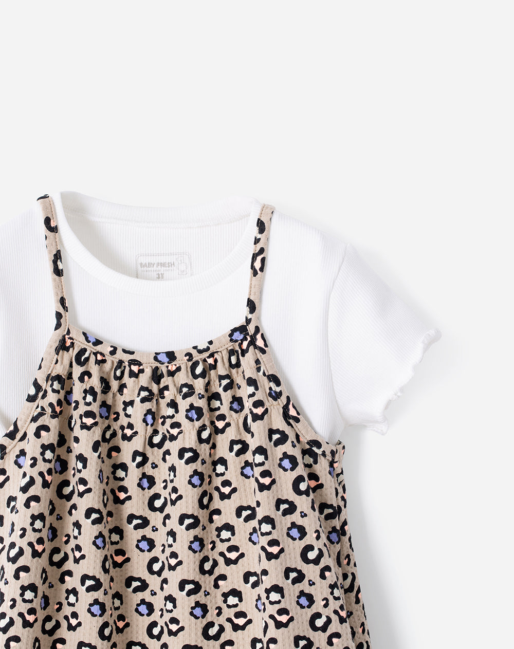 Conjunto Babyfresh Camiseta y Vestido para Niña