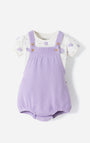 Conjunto Babyfresh Camiseta y Enterizo Algodón para Bebé Niña