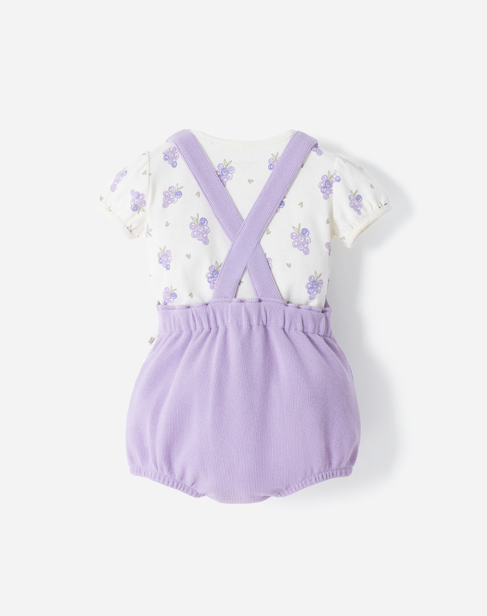 Conjunto Babyfresh Camiseta y Enterizo Algodón para Bebé Niña
