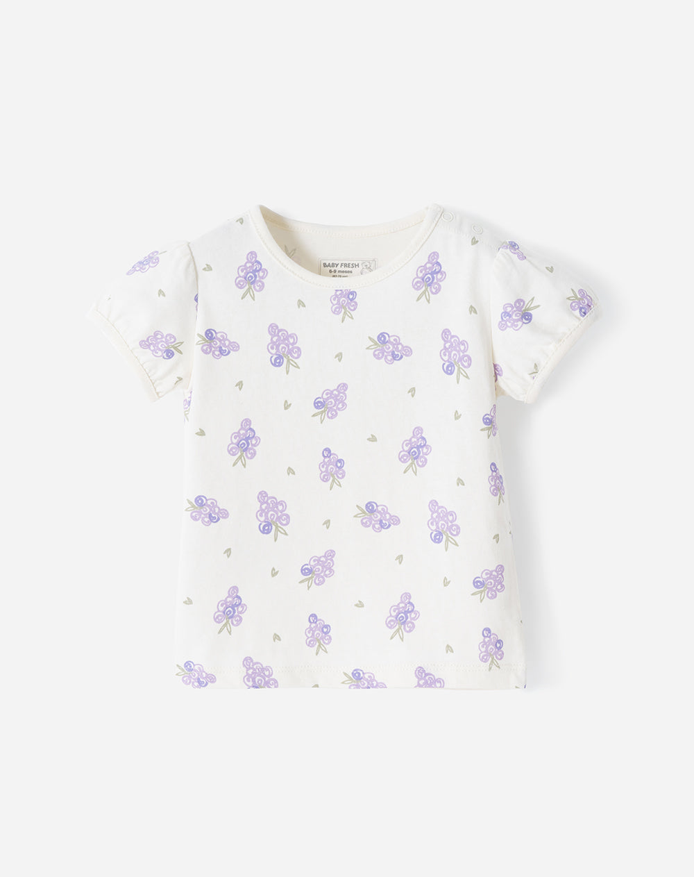 Conjunto Babyfresh Camiseta y Enterizo Algodón para Bebé Niña