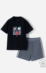 Conjunto Babyfresh Camiseta y Bermuda Algodón para Niño