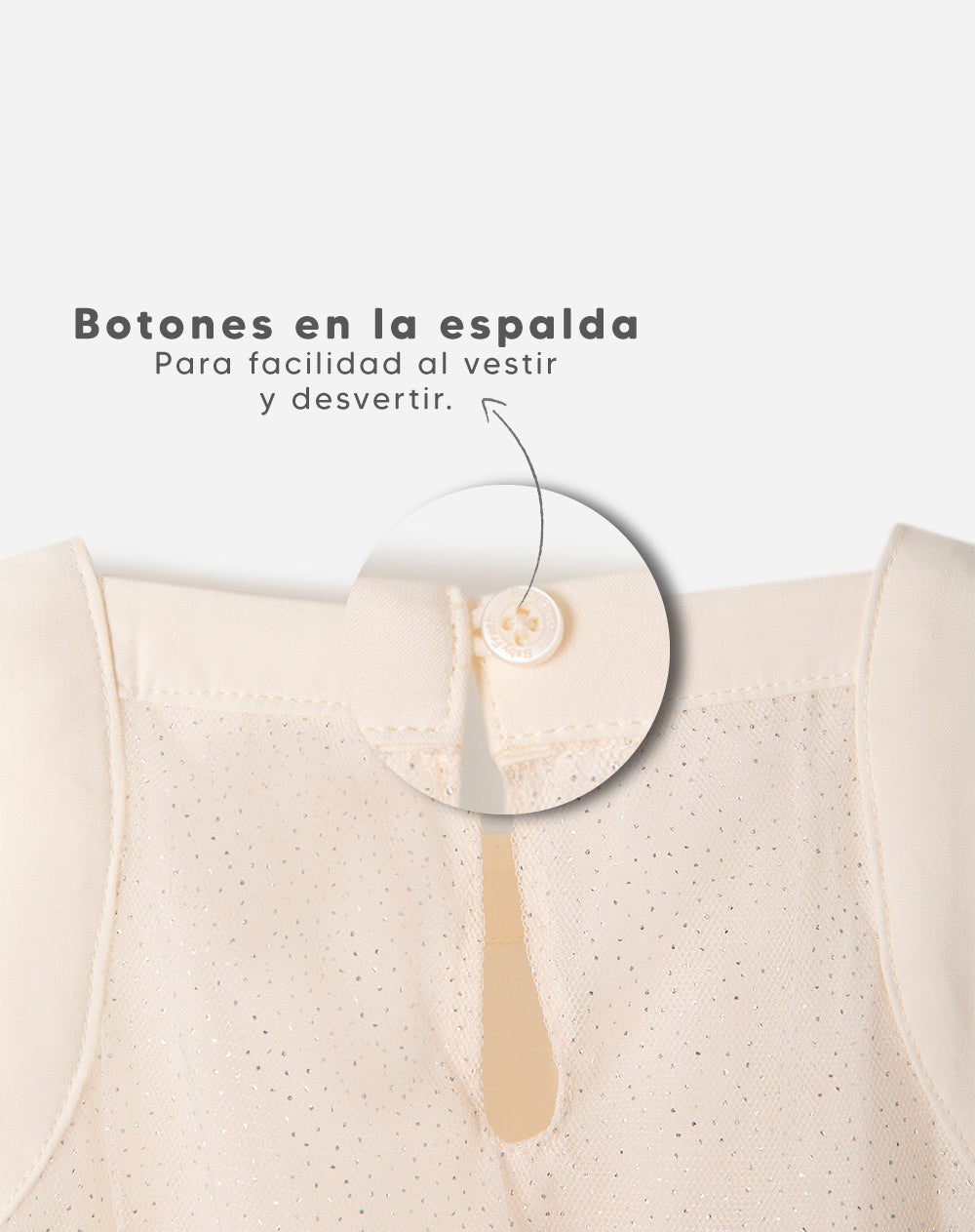 Vestido Babyfresh Midi Tul Capas para Niña