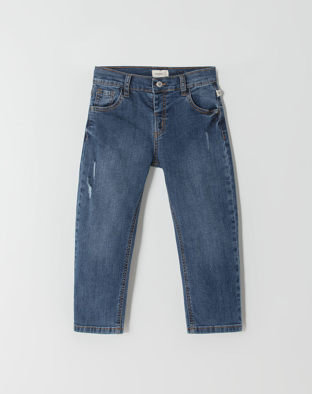 Jean Recto Babyfresh Índigo Medio Unisex para Niño Pequeño