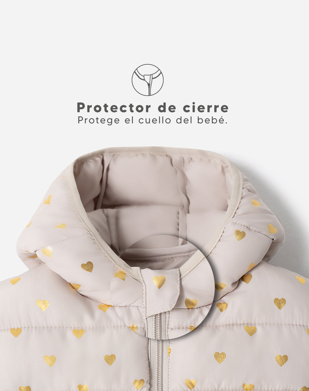 Chaqueta Babyfresh Regular Acolchada para Niña