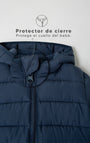 Chaqueta Babyfresh Regular Acolchada Azul para Niño