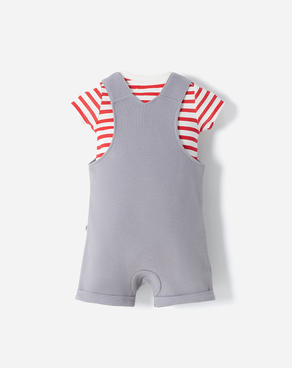 Conjunto Babyfresh Body y Overol Corto para Bebé Niño