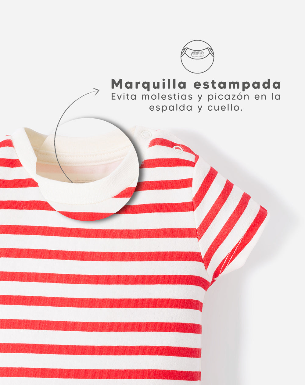 Conjunto Babyfresh Body y Overol Corto para Bebé Niño