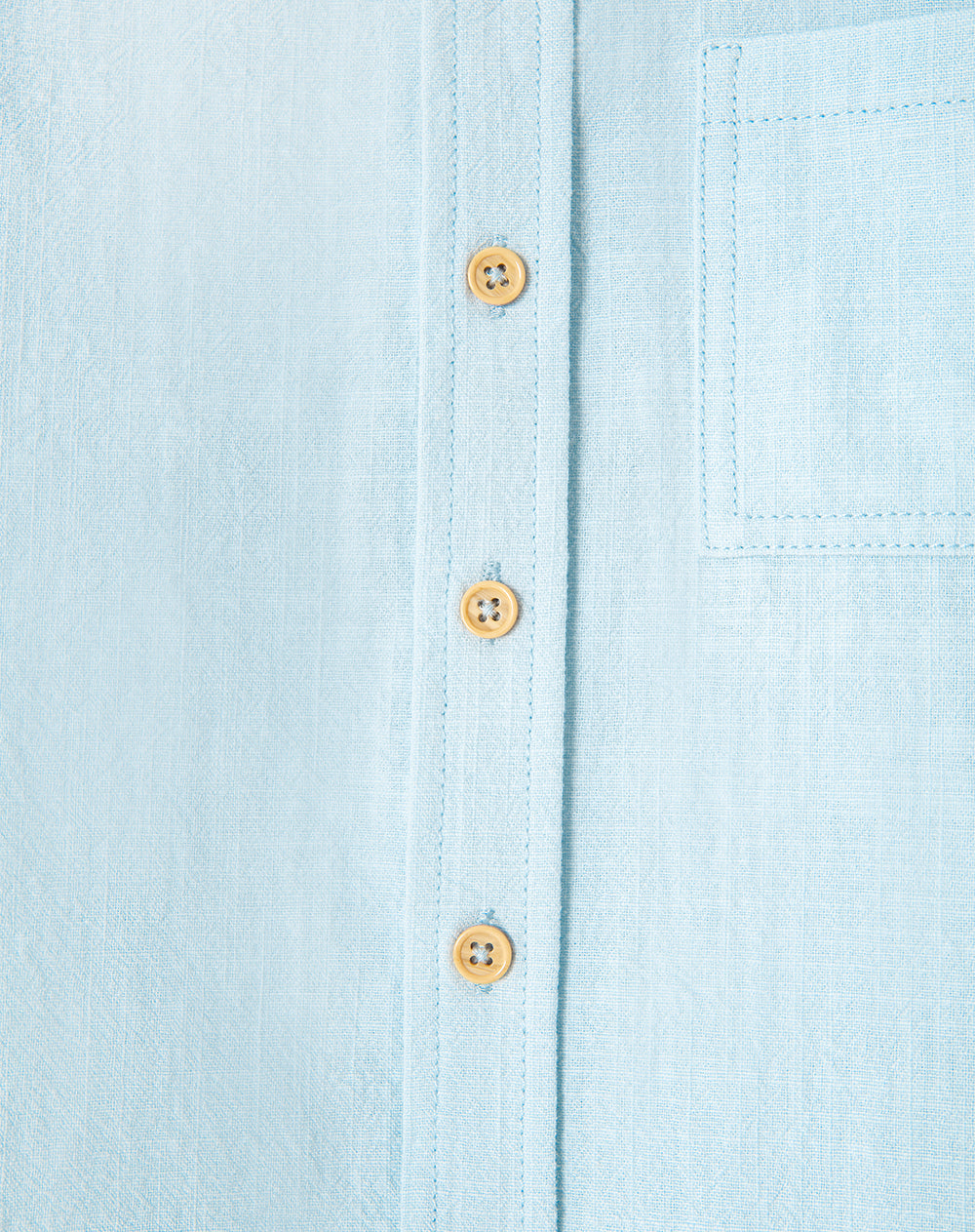 Camisa Manga Larga Babyfresh Algodón Azul para Niño