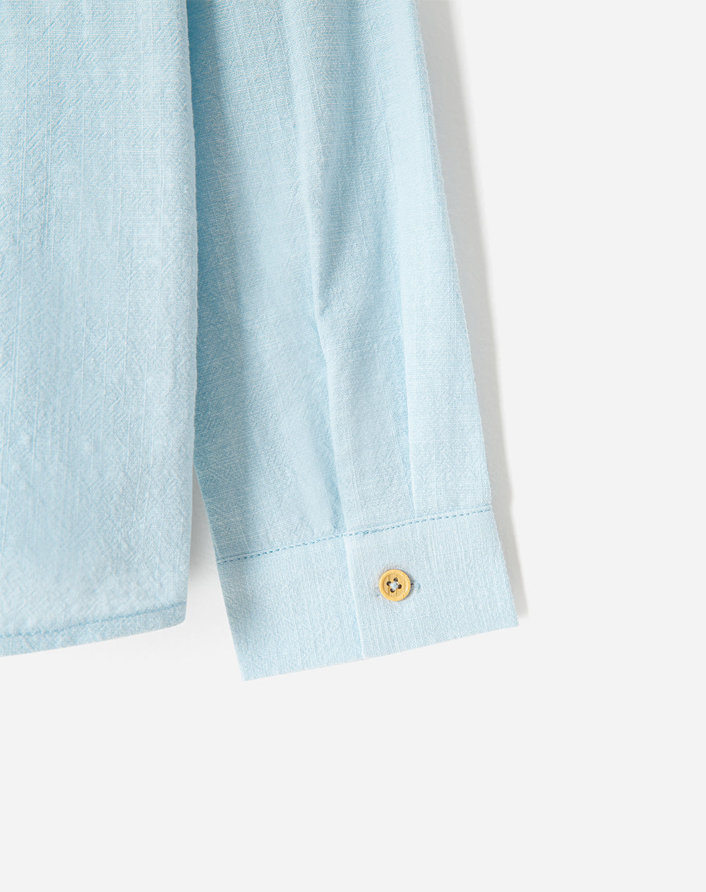 Camisa Manga Larga Babyfresh Algodón Azul para Niño