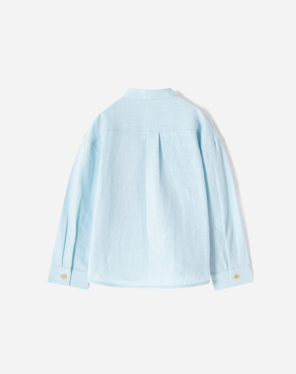 Camisa Manga Larga Babyfresh Algodón Azul para Niño