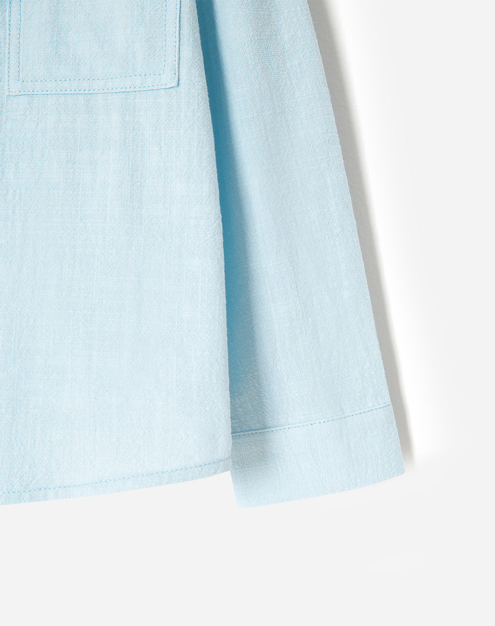 Camisa Manga Larga Babyfresh Algodón Azul para Niño