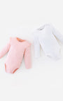 Body Babyfresh Manga Larga Algodón x2 Unidades para Niña