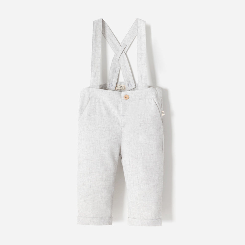 Pantalón Recto con Cargaderas Babyfresh para Bebé Niño