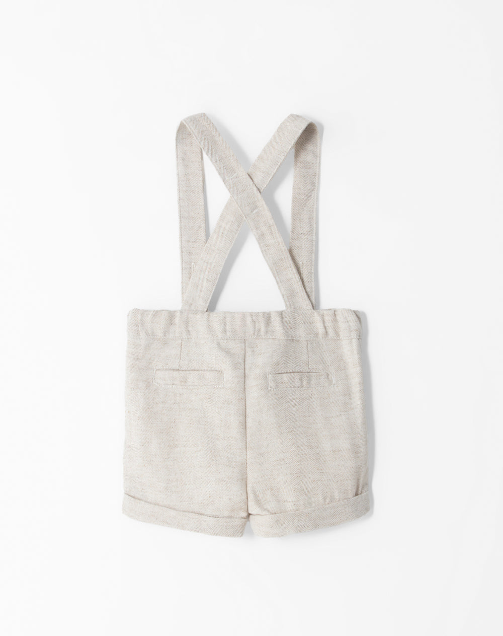 Bermuda Babyfresh Cargaderas Lino para Bebé Niño