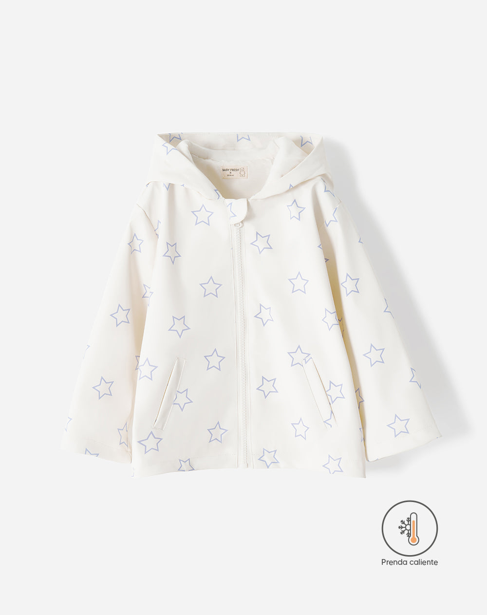 Chaqueta Parka Babyfresh Repelente al Agua Estampada para Niña