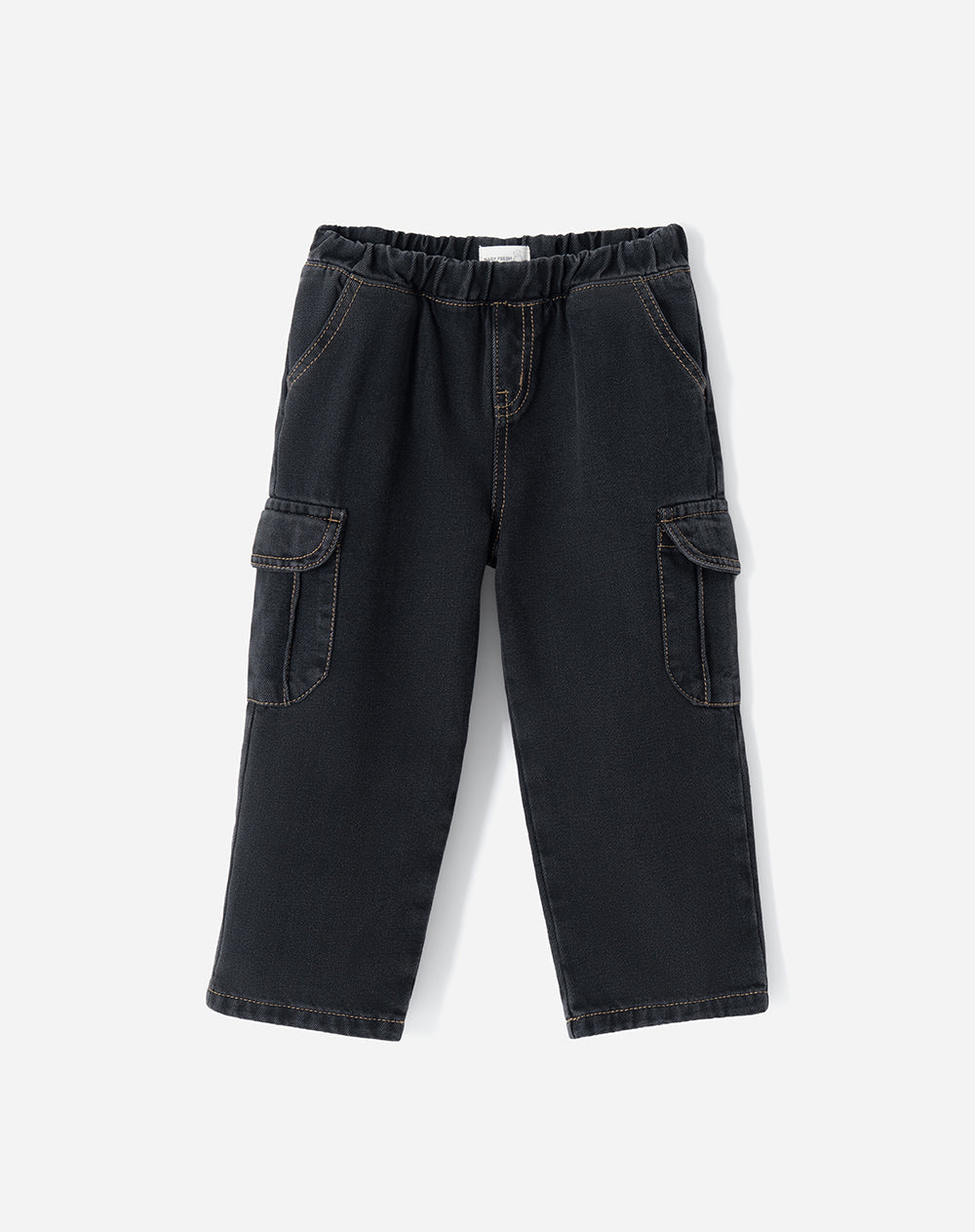Jean Cargo Babyfresh Negro para Niño