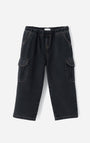 Jean Cargo Babyfresh Negro para Niño