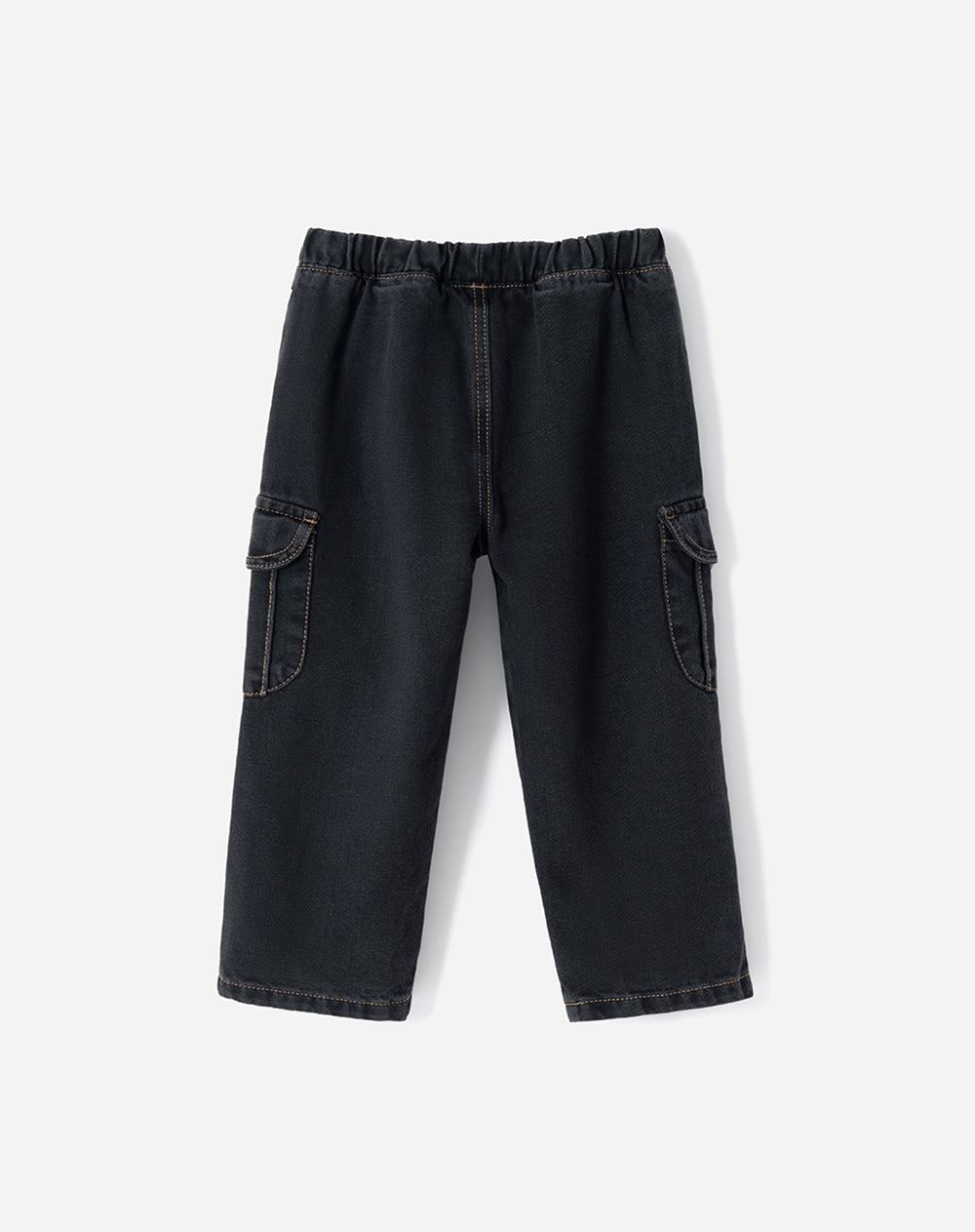 Jean Cargo Babyfresh Negro para Niño