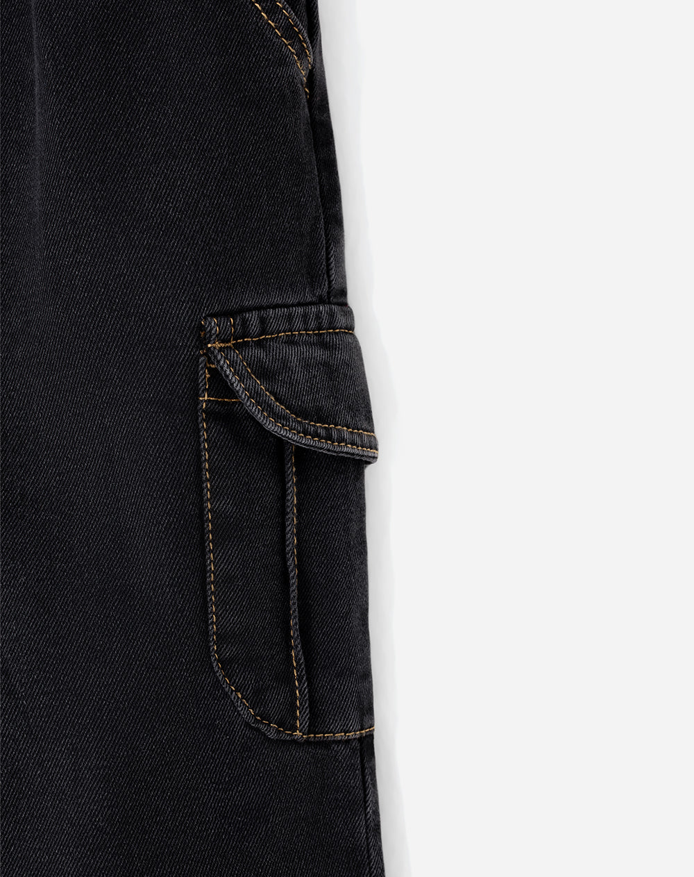 Jean Cargo Babyfresh Negro para Niño