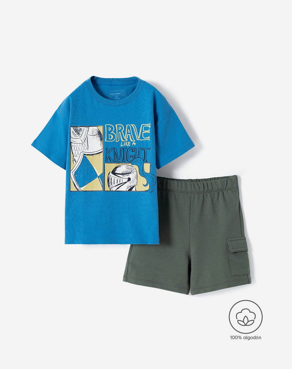 Conjunto Babyfresh Camiseta y Bermuda para Niño