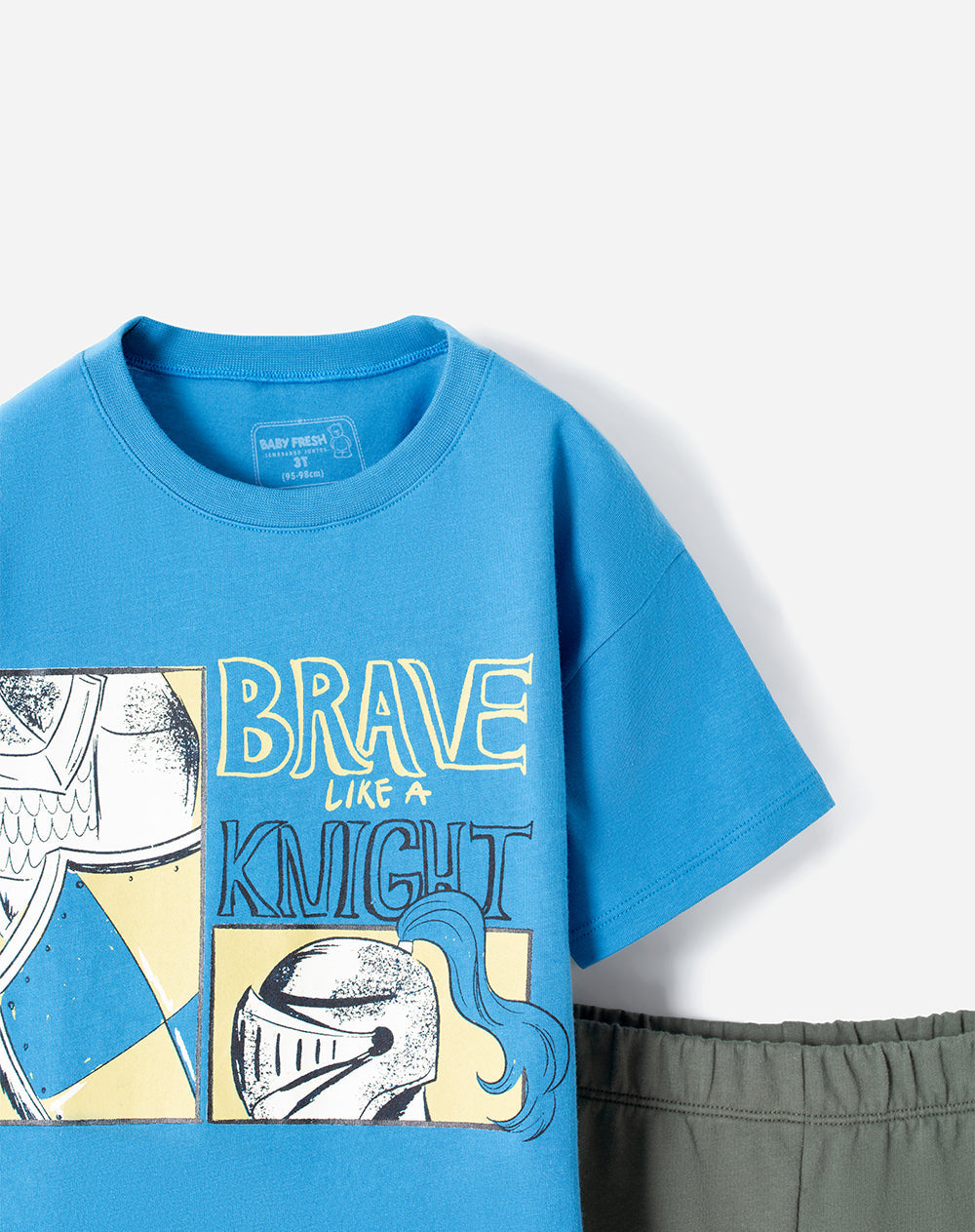 Conjunto Babyfresh Camiseta y Bermuda para Niño