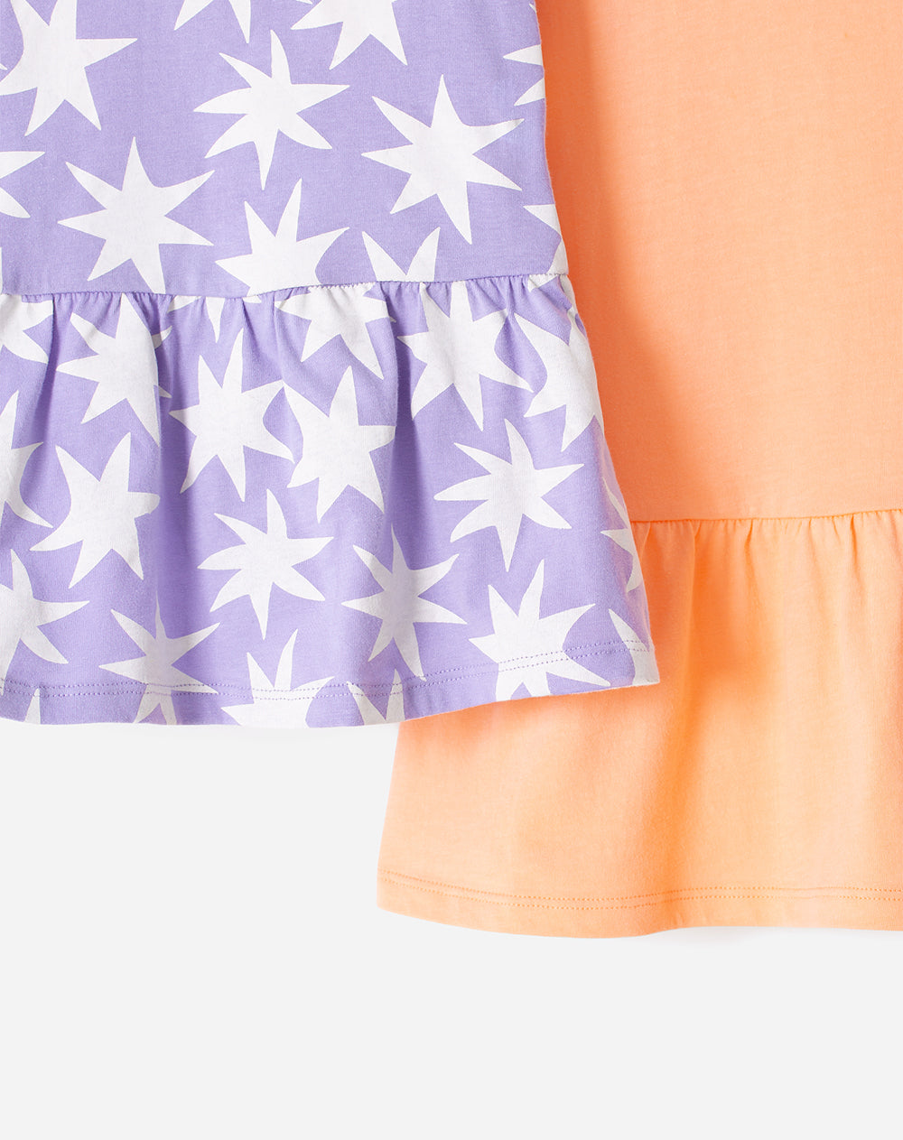 Vestido Corto Babyfresh Algodón x2 Unidades para Niña