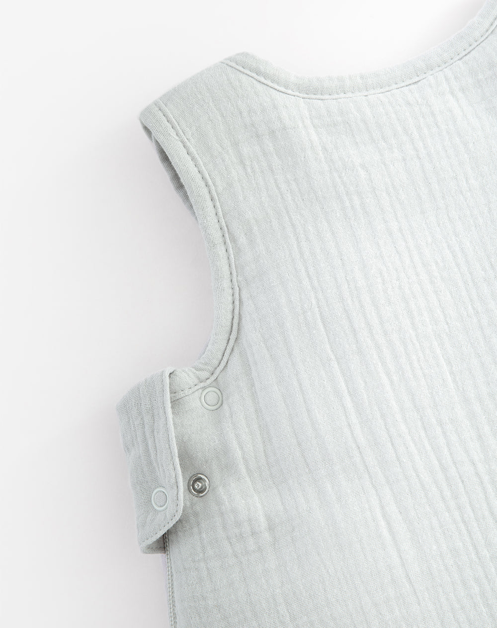 Sleeping Babyfresh Acolchado Algodón Gris para Bebé