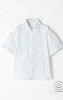 Camisa Babyfresh Manga Corta Regular Algodón Rayas para Niño