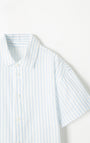 Camisa Babyfresh Manga Corta Regular Algodón Rayas para Niño