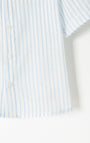 Camisa Babyfresh Manga Corta Regular Algodón Rayas para Niño