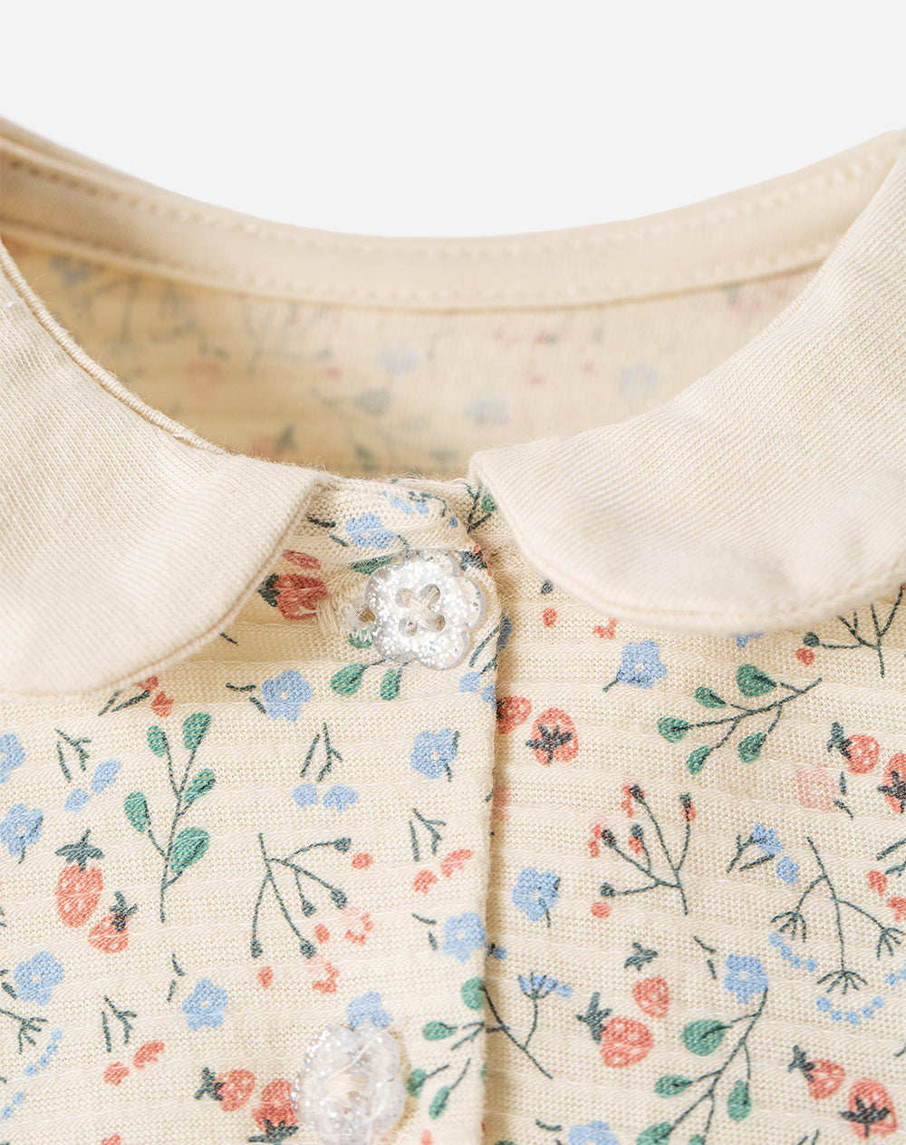 Conjunto Babyfresh Vestido con Bloomer Beige para Bebé Niña