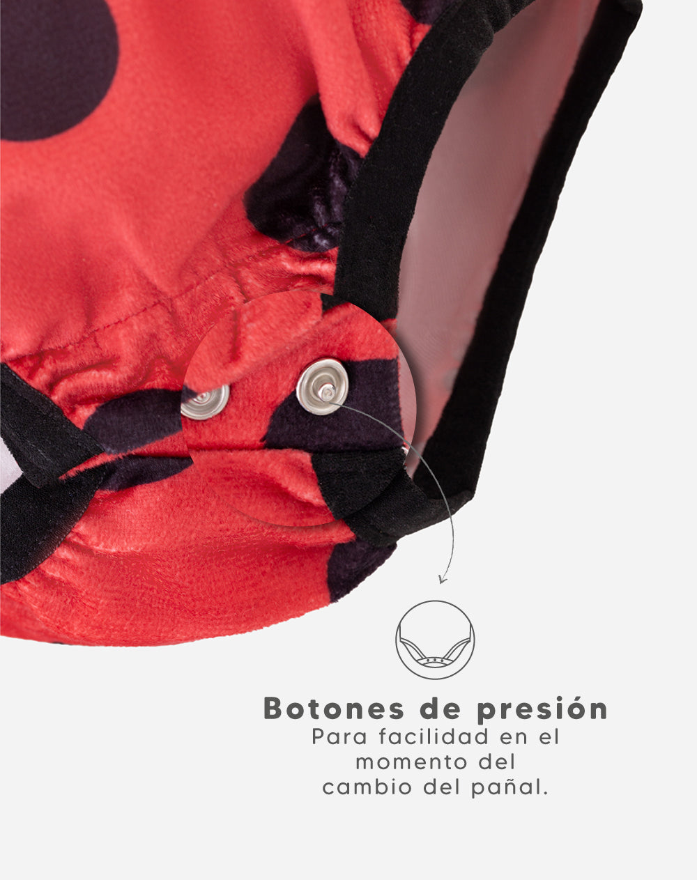 Body Disfraz Babyfresh Halloween Mariquita para Bebé Unisex