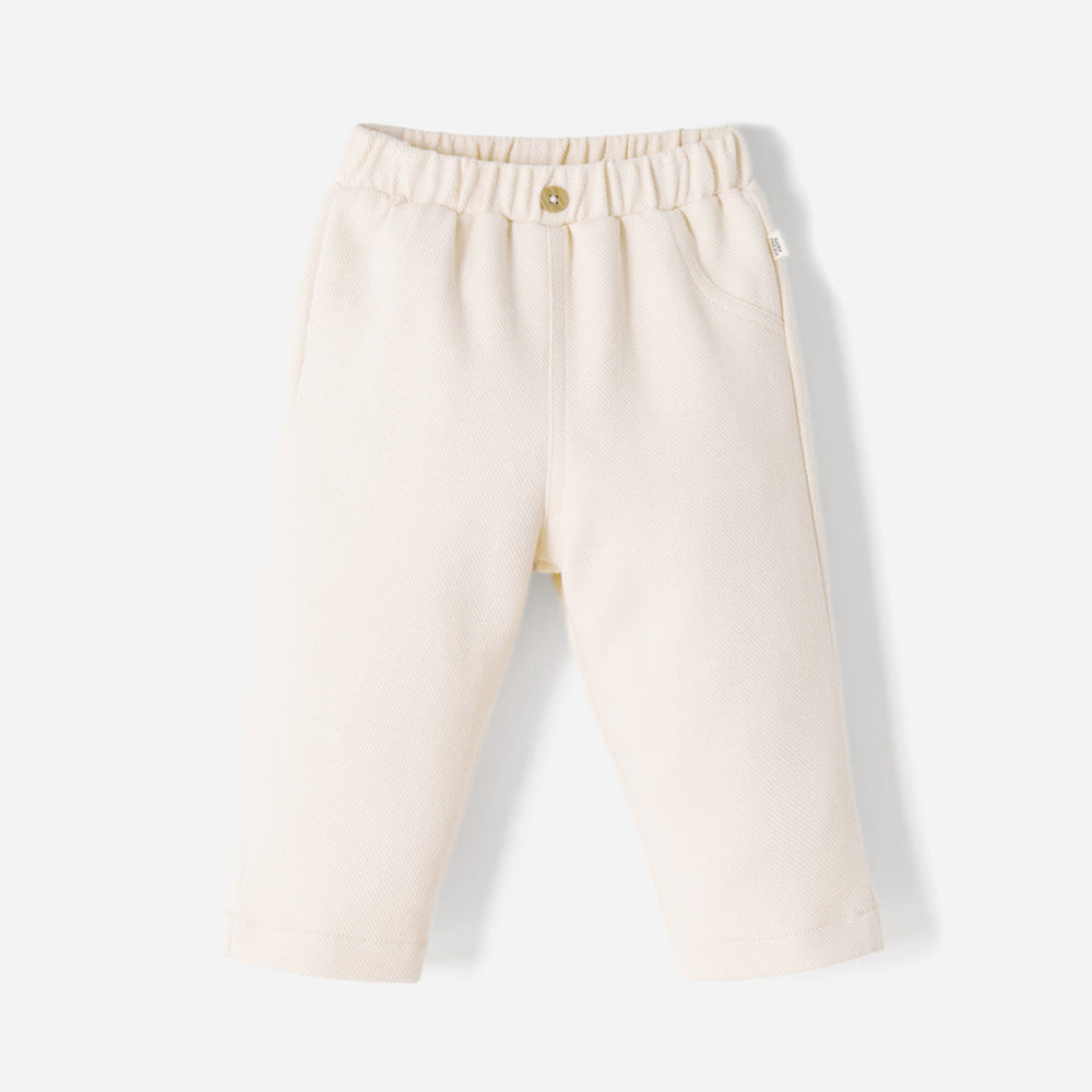 Pantalón Straight Babyfresh Crema Bebé Unisex