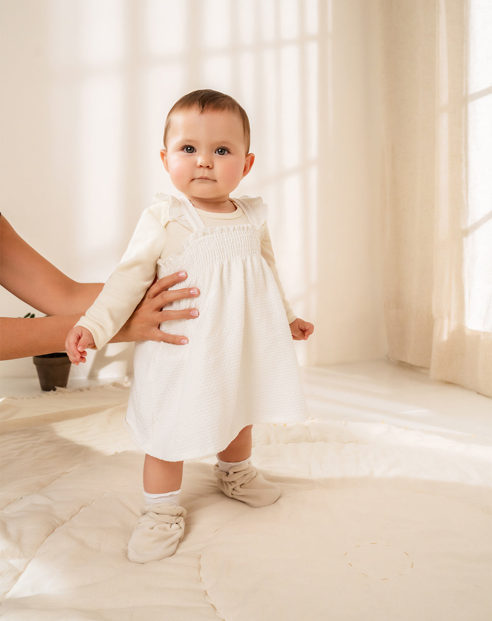 Conjunto Vestido y Bloomer Babyfresh para Bebé Niña