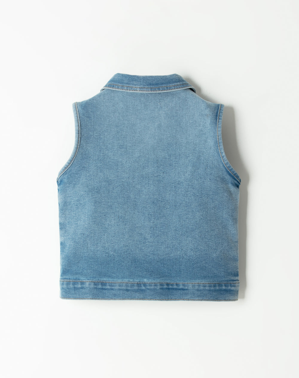 Chaleco Denim Regular Babyfresh Índigo Medio para Bebé Unisex