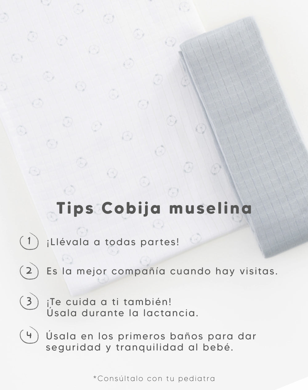 Muselina Babyfresh Pack x2 Surtida para Bebé Unisex