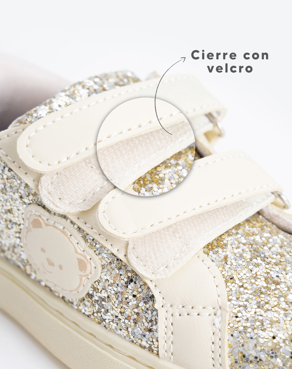 Tenis Babyfresh Casuales Brillo para Niña