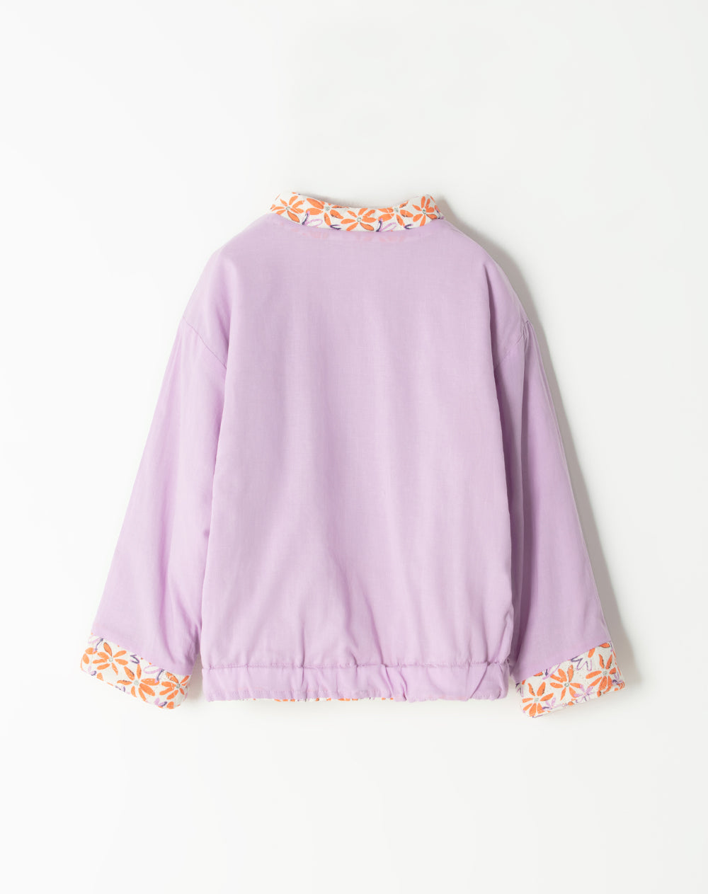Chaqueta Babyfresh Bomber Algodón Doble Faz para Niña