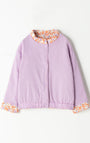 Chaqueta Babyfresh Bomber Algodón Doble Faz para Niña