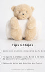 Cobija Babyfresh con Peluche de Oso para Bebé