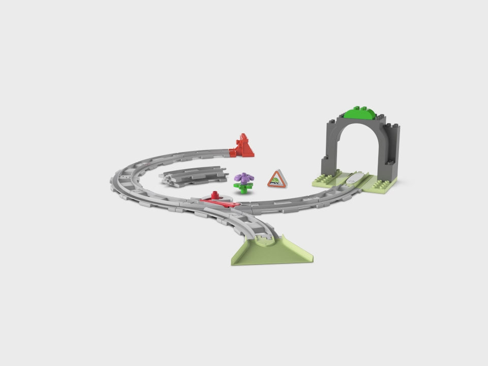 LEGO DUPLO Set de Expansión Túnel y Vías Ferroviarias 10425