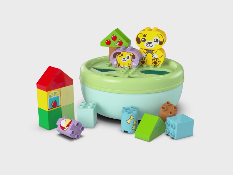 LEGO DUPLO Clasificador de Formas: Casita para Cachorros 10441