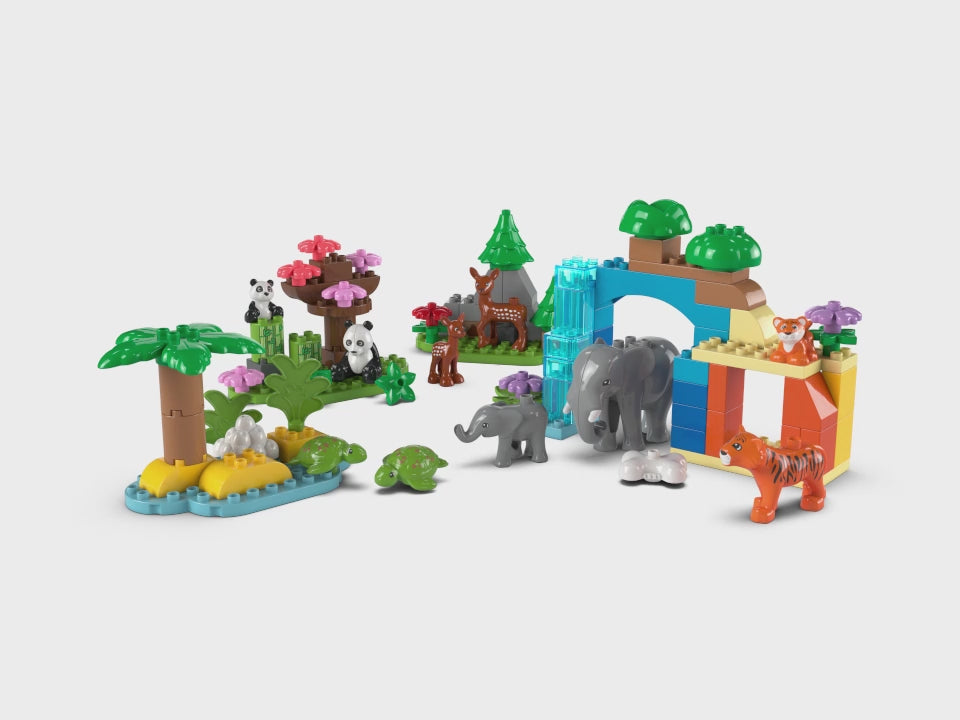 LEGO DUPLO Familias de Animales Salvajes 3en1 10446