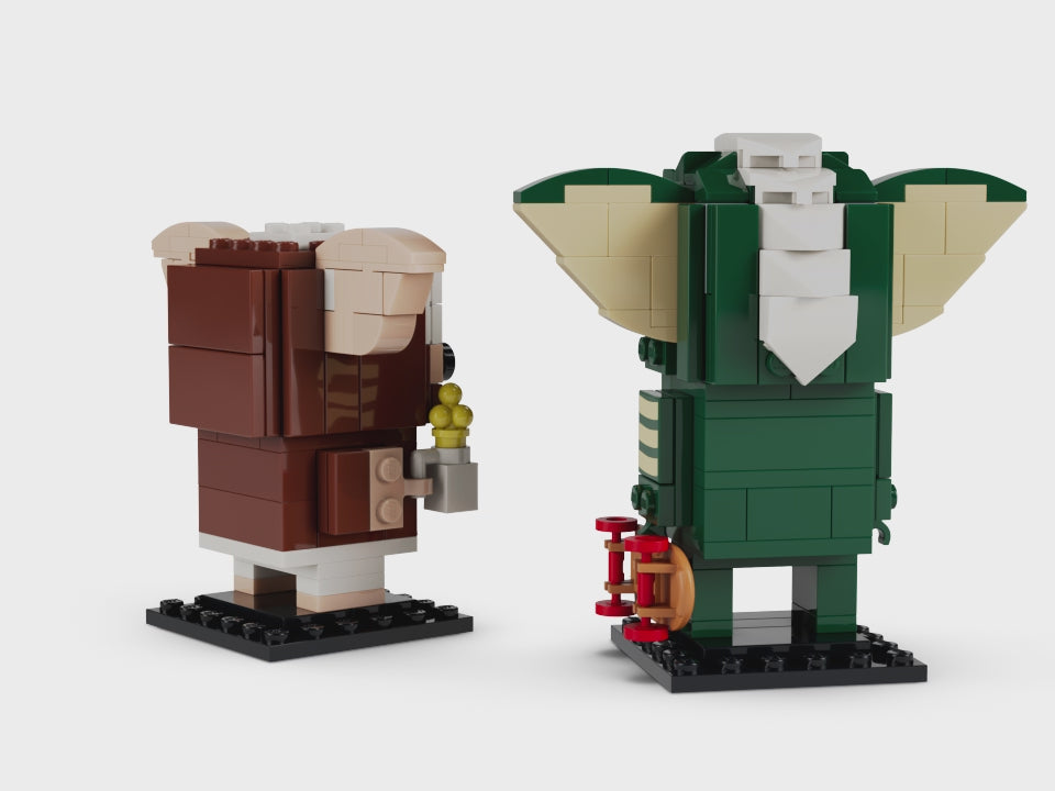 LEGO BrickHeadz Figuras de los Gremlins Gizmo y Stripe 40919