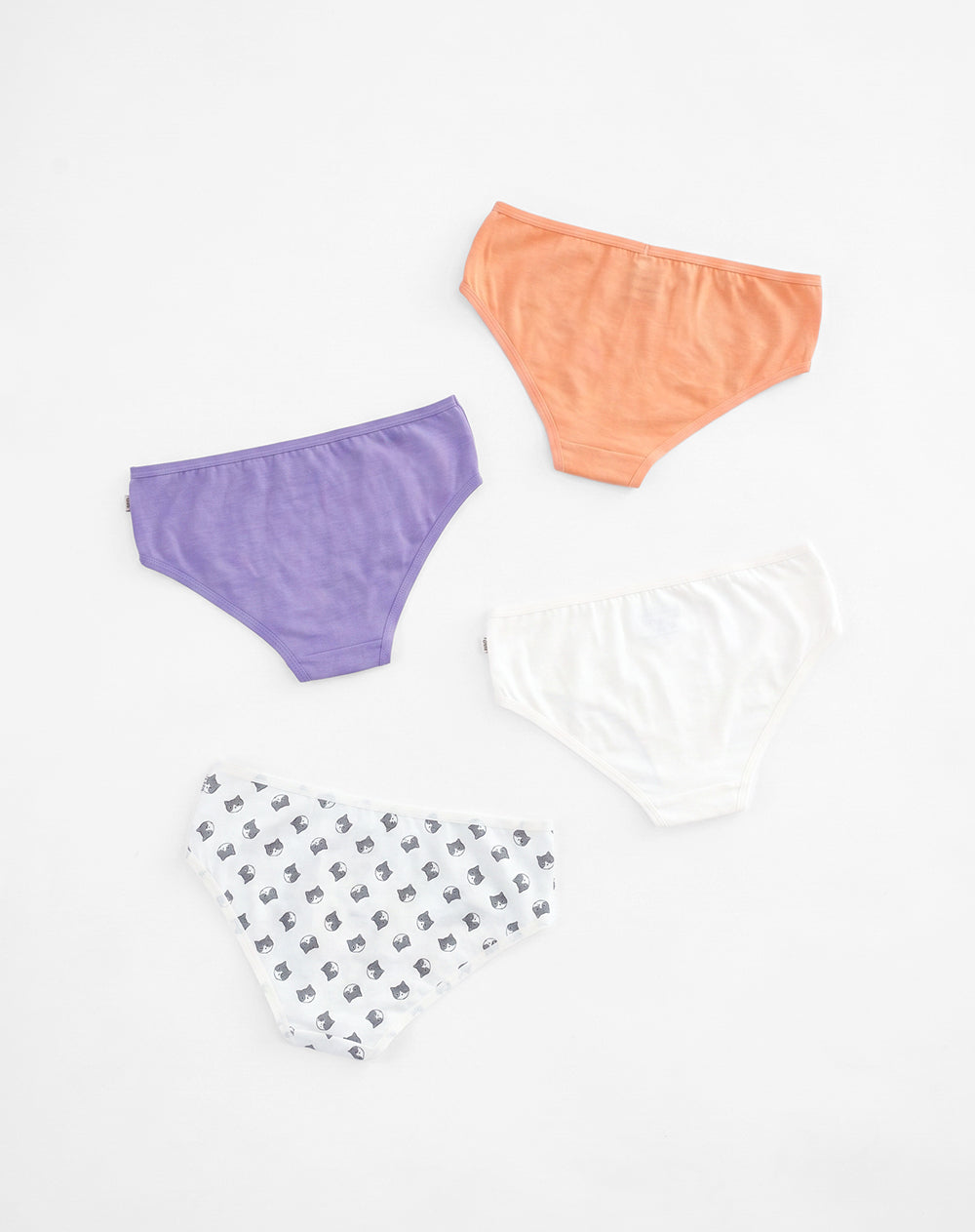 Panty Babyfresh Clásico Algodón x4 Unidades para Niña