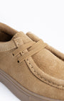 Zapatos Babyfresh tipo mocasín café para niño, vista 4