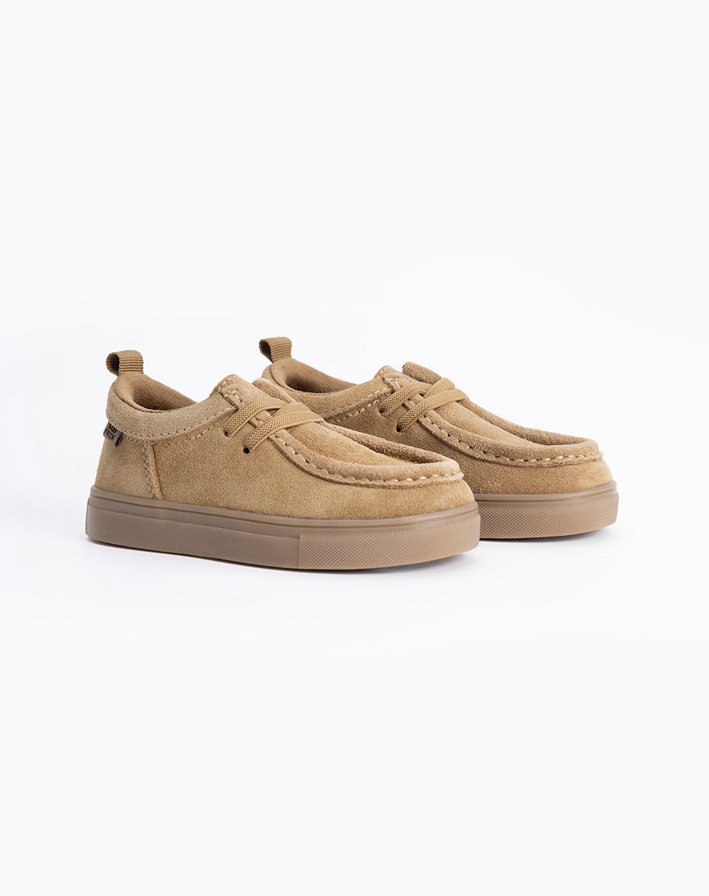 Zapatos Babyfresh tipo mocasín café para niño, vista 5