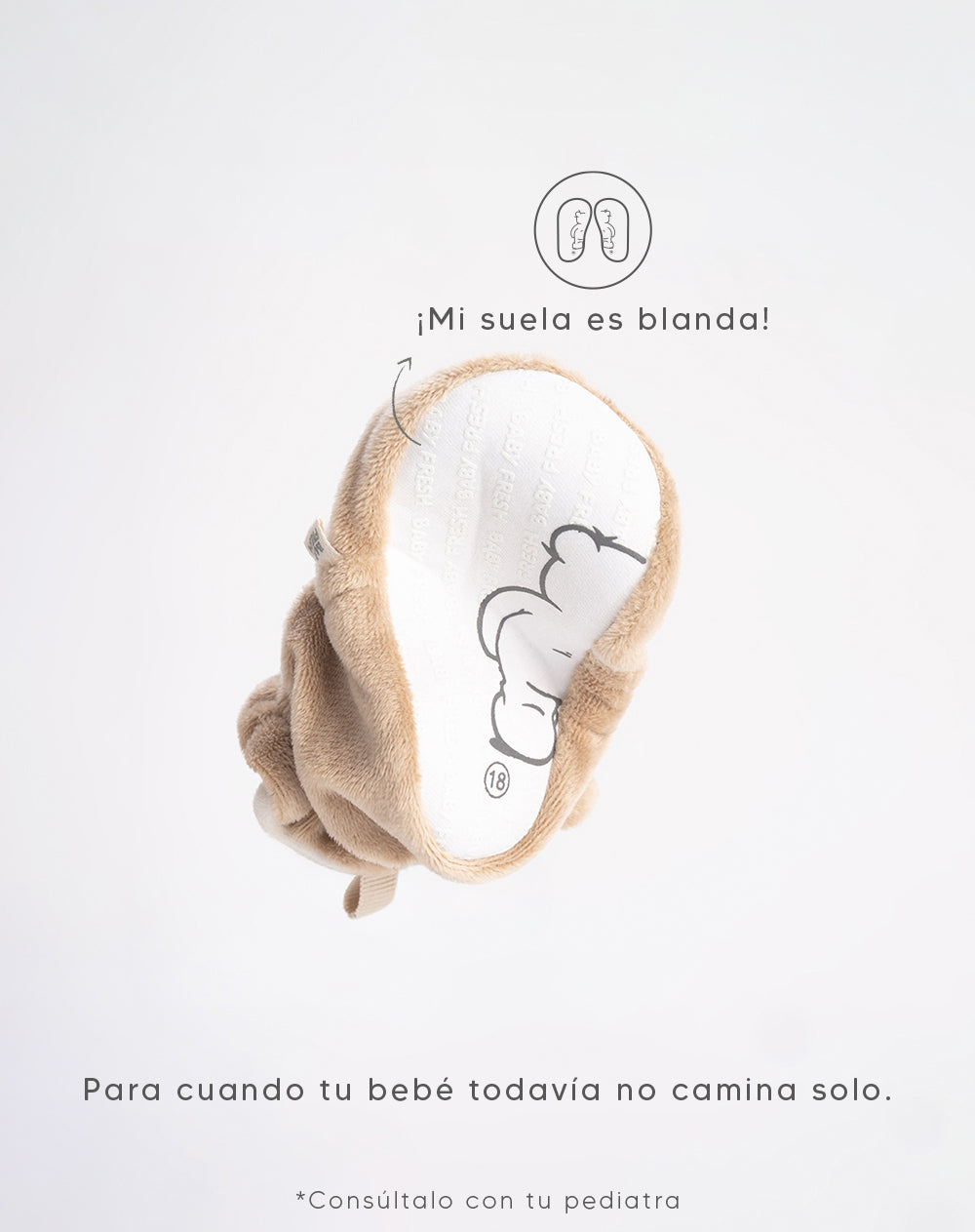 Botines Babyfresh Suela Blanda para Bebé