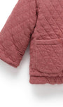 Chaqueta Acolchada Reversible Purebaby con Estampado Patchwork